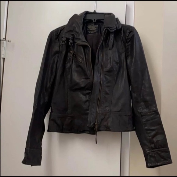 All Saints leather jacket - Picture 5 of 8